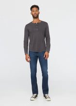 Load image into Gallery viewer, DU/ER | No Sweat  | PurePima Vintage Henley | Washed Grey