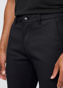 DU/ER NuStretch Slim Straight Trouser | Black