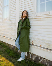 Load image into Gallery viewer, MERNINI | THE PETITE RAINCOAT | CHIVE GREEN