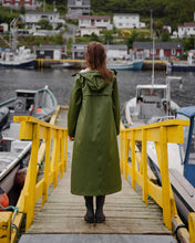 Load image into Gallery viewer, MERNINI | THE MERNINI RAINCOAT | CHIVE GREEN