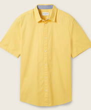 Load image into Gallery viewer, Tom Tailor Poplin Ss Shirt | Sunny Yellow