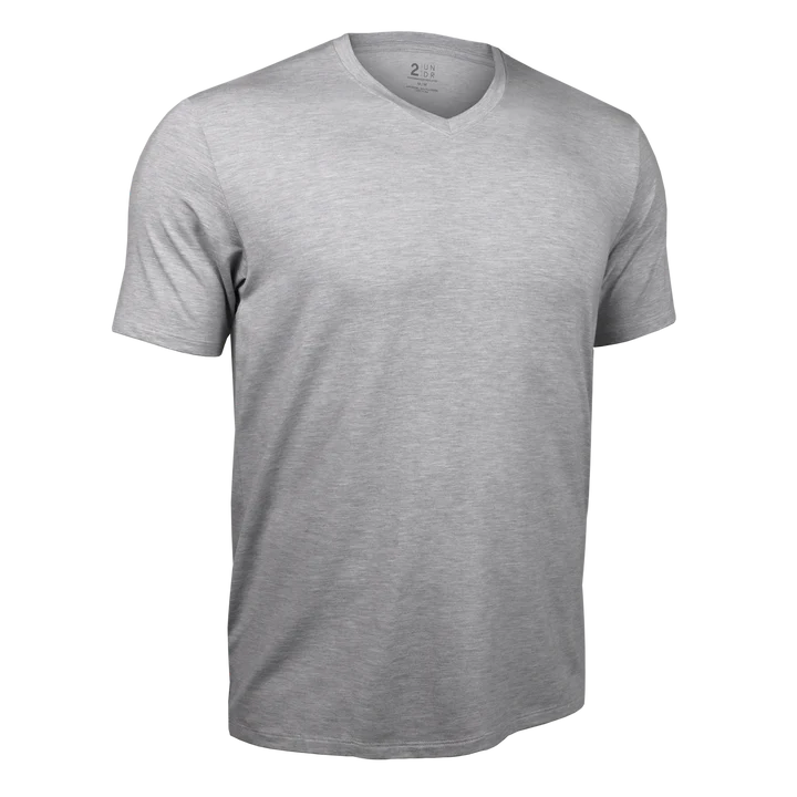 2 UNDR | LUXURY V-NECK | GREY