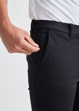 Load image into Gallery viewer, DU/ER Black Smart Stretch Trouser Slim
