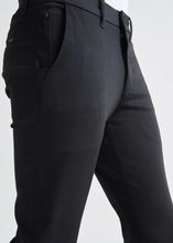 Load image into Gallery viewer, DU/ER Black Smart Stretch Trouser Slim