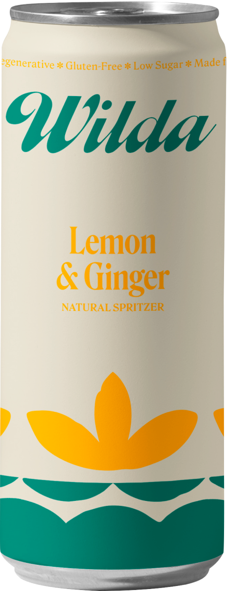 Wilda Lemon & Ginger Natural Spritzer