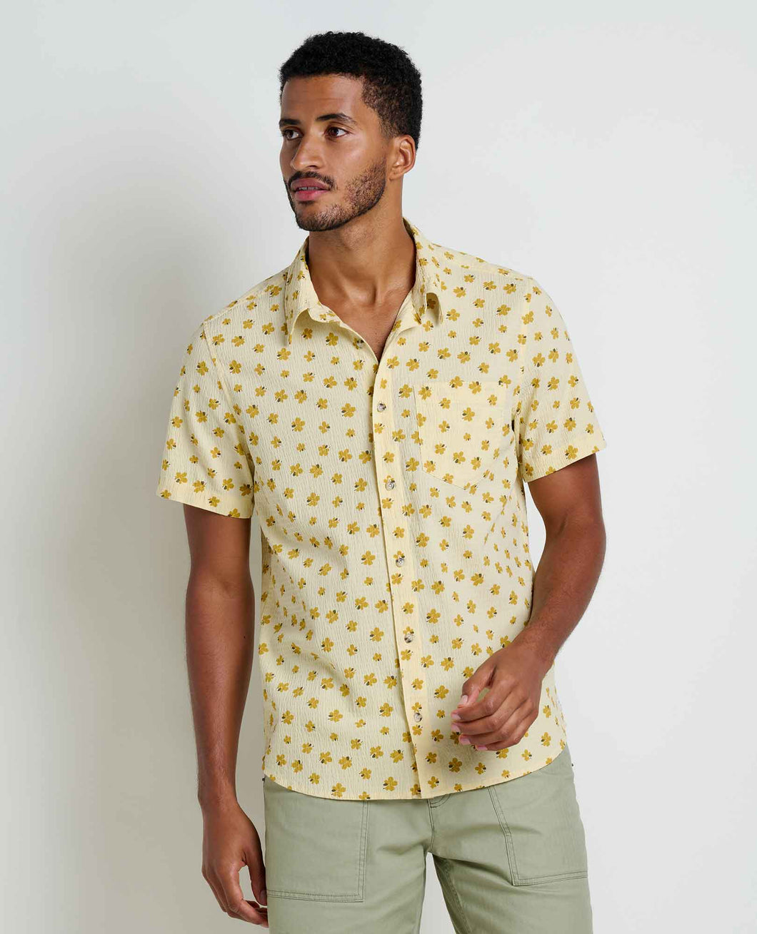 Toad & Co Fletcher SS Shirt | Barley Floral