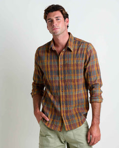 Toad & Co Fletcher LS Shirt | Manzanita Plaid