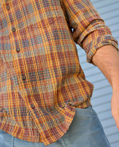 Toad & Co Fletcher LS Shirt | Manzanita Plaid