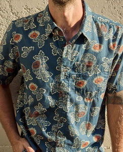 Toad & Co Fletcher SS Shirt | Midnight Thistle
