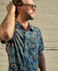 Toad & Co Fletcher SS Shirt | Midnight Thistle