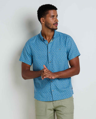 Toad & Co Mattock Ss Shirt | Glacier Geo