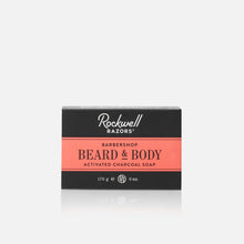 Load image into Gallery viewer, Rockwell Razors Beard &amp; Body Activated Charcoal Soap