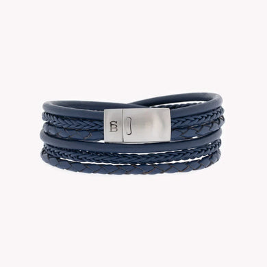 Steel & Barnett Bonacci Bracelet | Jeans Blue