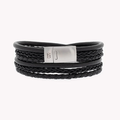 Steel & Barnett Bonacci Bracelet | Black