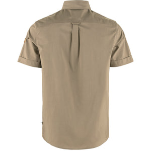 FjällRäven Övik Air Stretch SS Shirt | Suede Brown