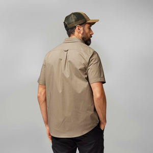 FjällRäven Övik Air Stretch SS Shirt | Suede Brown