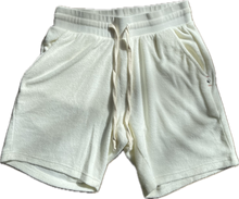 Load image into Gallery viewer, Benson Silas Terry Cream Shorts