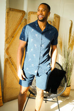 Load image into Gallery viewer, Benson Silas Terry Navy Shorts