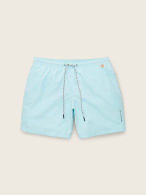 Tom Tailor Swim Trunks | Washed Out Middle Blue