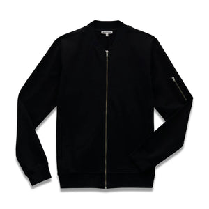 Easy Mondays Varsity Jacket | Black