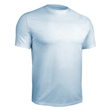 Load image into Gallery viewer, 2 UNDR | LUXURY CREW TEE | HEATHERED BLUE