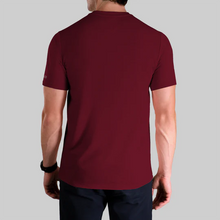 Load image into Gallery viewer, 2 UNDR | LUXURY CREW TEE | MERLOT
