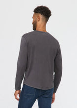 Load image into Gallery viewer, DU/ER | No Sweat  | PurePima Vintage Henley | Washed Grey
