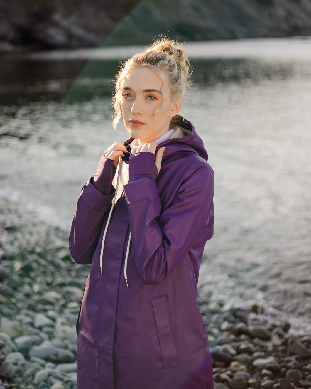 MERNINI | THE MERNINI RAINCOAT | PURPLE RAIN