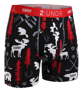 2 UNDR | SWING SHIFT 6" BOXER BRIEF | SORRY EH