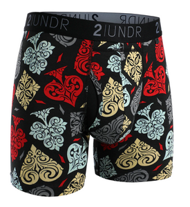 2 UNDR | SWING SHIFT 6" BOXER BRIEF | SPADES