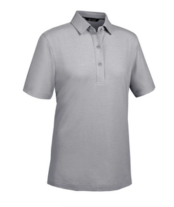 2 UNDR | WOMENS CLASSIC POLO | LIGHT GREY