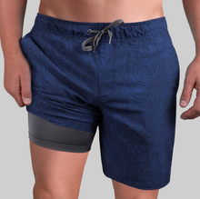 Load image into Gallery viewer, 2 UNDR | JUICY 2 IN 1 SHORTS | COSTAL BLUE