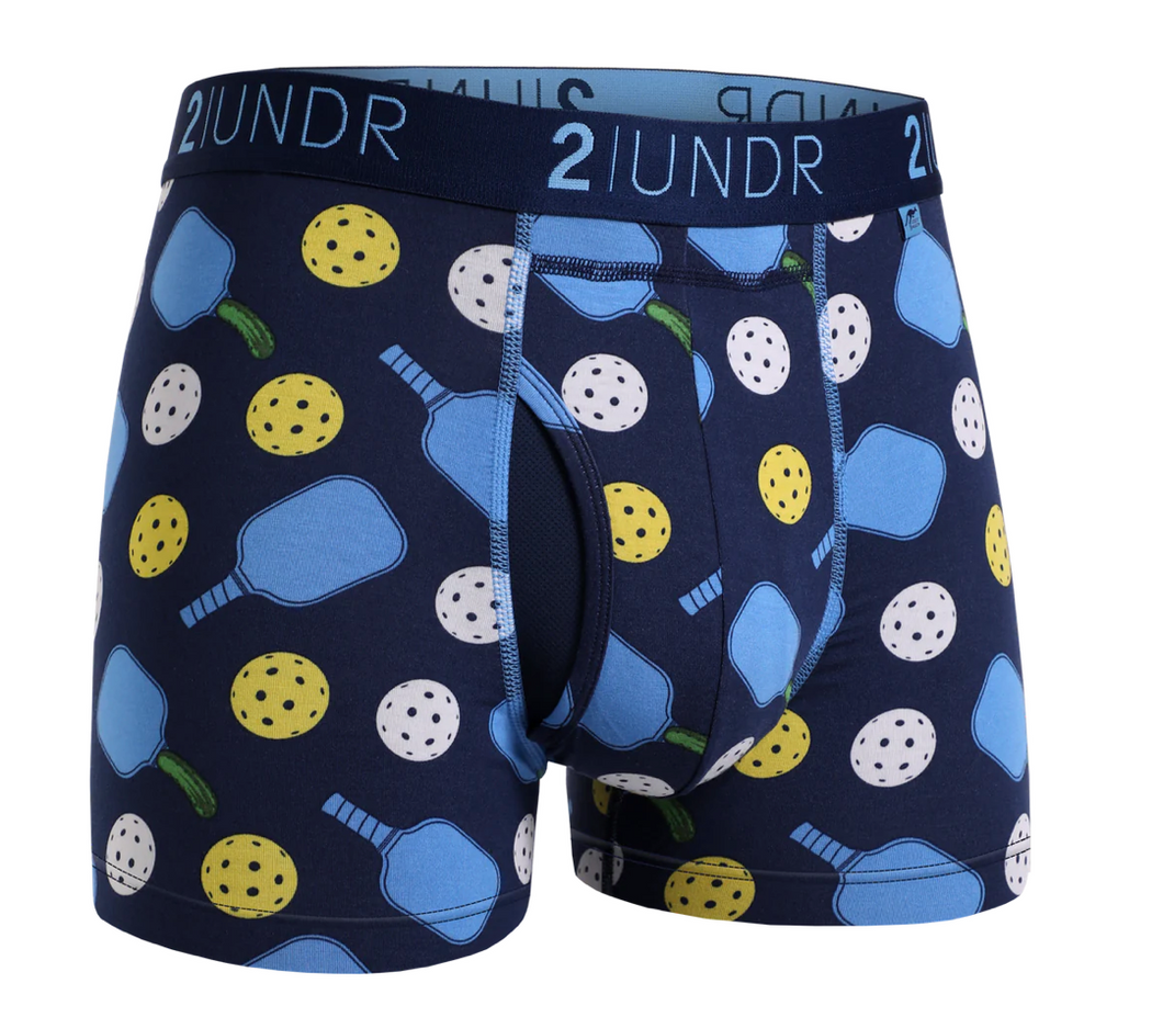 2 UNDR | Swing Shift Printed Trunk | PICKLED BALLS