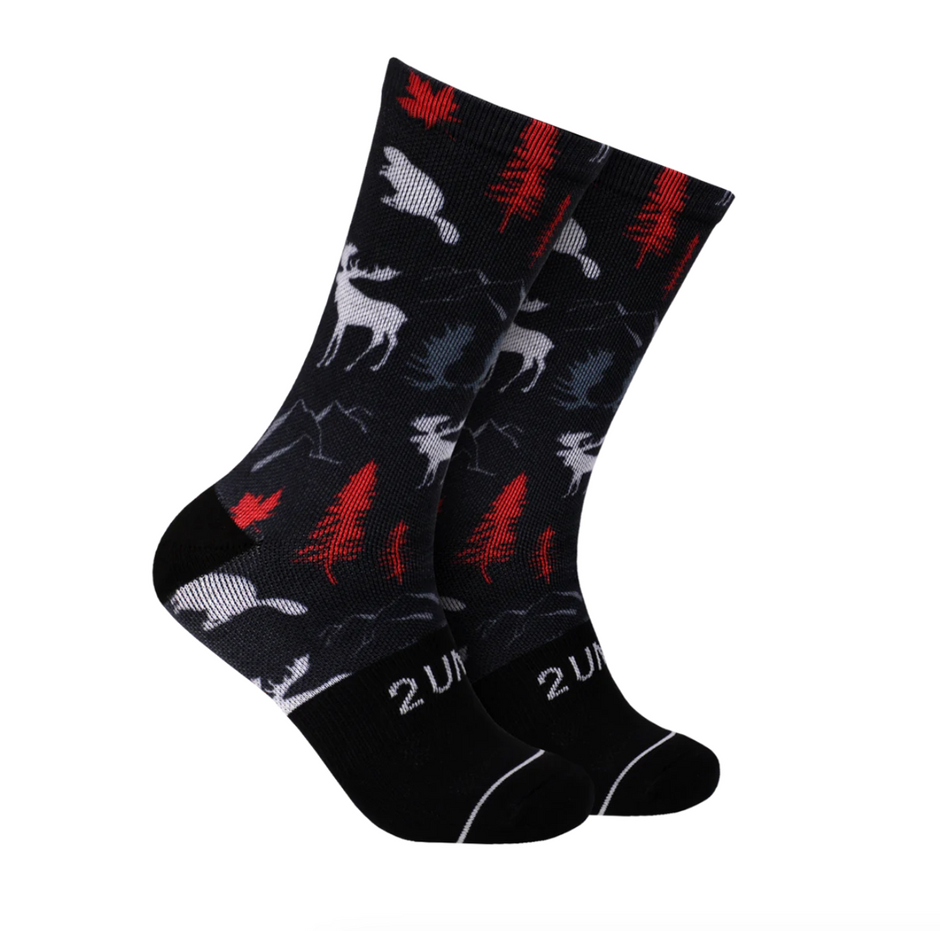 2 UNDR | FLEX CREW SOCK | SORRY EH