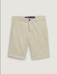 TOM TAILOR | REGULAR CHINO SHORTS | BIEGE ABBEY STONE