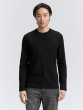 Load image into Gallery viewer, Tom Tailor | Fitted Long Sleeve Shirt | Black