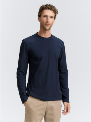 Tom Tailor | Fitted Long Sleeve Shirt | Sky Captain Blue