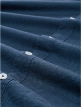 Load image into Gallery viewer, Tom Tailor |Structured Stretch Long Sleeve Shirt| Navy Blue