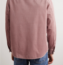 Load image into Gallery viewer, STONE ROSE | Long Sleeve Corduroy Shirt | Dark Pink