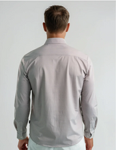 Load image into Gallery viewer, STONE ROSE | Long Sleeve Apex Pique Shirt | Dark Brown