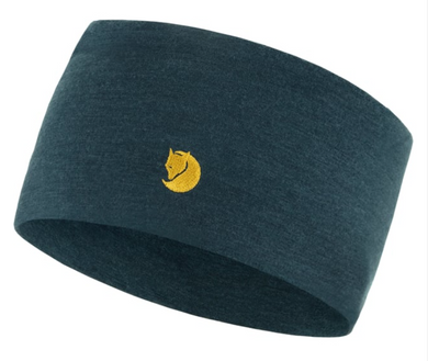FjällRäven| Bergtagen Merino Headband | Mountain Blue