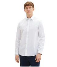 Load image into Gallery viewer, Tom Tailor | Stretch Poplin Long Sleeved  | White