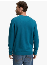 Load image into Gallery viewer, Tom Tailor | Basic Crewneck Knit Jumper | Dark Aqua Melange