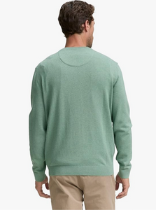 Tom Tailor | Basic Crewneck Knit Jumper | Dust Green Melange