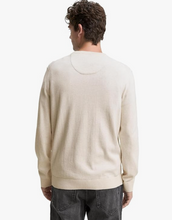 Load image into Gallery viewer, Tom Tailor | Basic Crewneck Knit Jumper | Sweet Butter Cream Mix