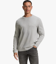 Load image into Gallery viewer, Tom Tailor | Basic Crewneck Knit Jumper | Light Grey and Soft Mix