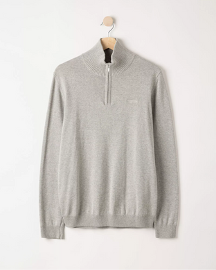 Holebrook Sweden | Holger T-Neck | Light Grey Melange