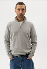 Load image into Gallery viewer, Holebrook Sweden | Holger T-Neck | Light Grey Melange