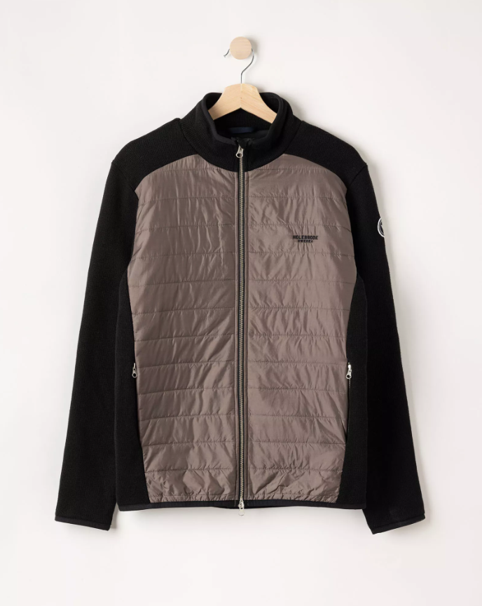 Holebrook Sweden | Peder FullZip WP | Black/Mole