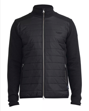 Holebrook Sweden | Peder FullZip WP | Black Melange